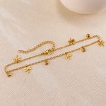 OPK GZ189 Fußkettchen mit Libellen-Anhänger aus Edelstahl – Bild 2