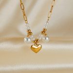 OPK GZ202 Fußkettchen mit Liebesperlen aus Edelstahl – Bild 3