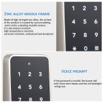 Locstar F8 Elektronisches Schrankschloss Schlüsselloses Passwort Intelligente Kartenentsperrung, Fingerprint Version, Basic Version – Bild 5