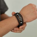 Mehrlagiges geflochtenes Lederarmband aus Edelstahl im Vintage-Stil – Bild 5