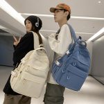 Studentenrucksack, leichte Reisetasche, Pendlertasche mit großer Kapazität für Männer und Frauen – Bild 8