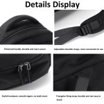 Einfarbiger Rucksack für Teenager, Schultasche, Reise-Umhängetasche für Männer und Frauen – Bild 8