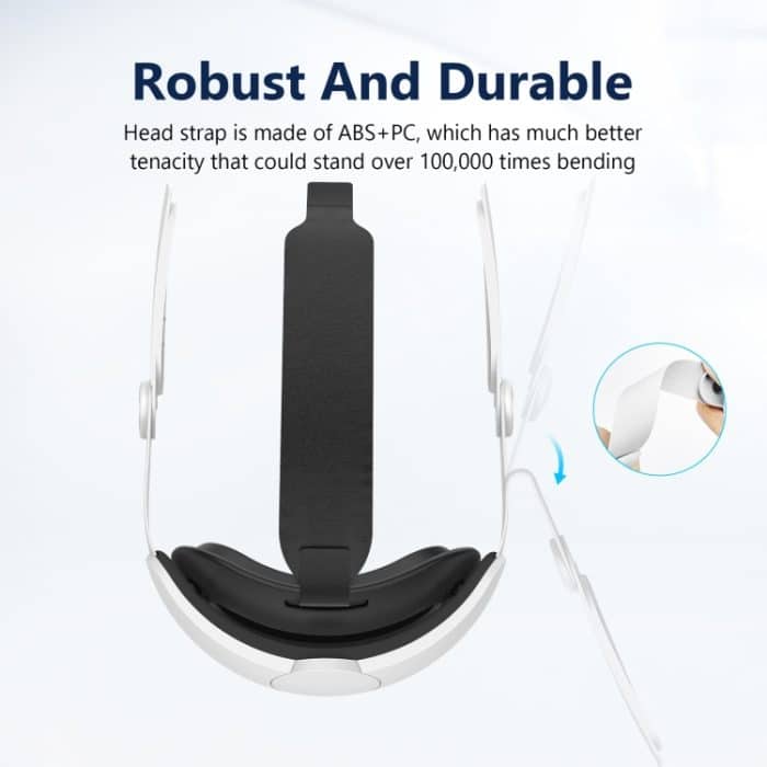 Für Meta Quest 3 VR Headset Komfort Schwamm Kopfband Ersatzteile – Bild 6