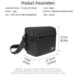 Für DJI Mini 4K/Mini 2 SE/Mini 2 Tragbare wasserdichte Umhängetasche Messenger Bag, Mini 4K  Black – Bild 8