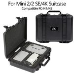 Für DJI Mini 4K / Mini 2 SE / Mini 2 Koffer Explosionsgeschützte Box Kompatibel mit RC-N1 / N2, RC-N1 / N2 Black – Bild 2