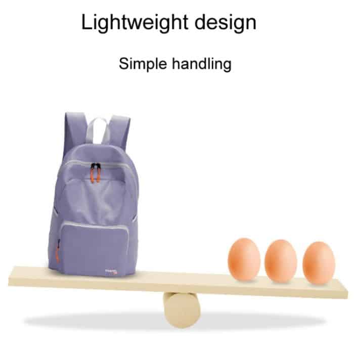 Leichte Sport-Bergsteigertasche Tragbarer, zusammenklappbarer Doppelschulter-Rucksack – Bild 4