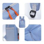 Leichte Sport-Bergsteigertasche Tragbarer, zusammenklappbarer Doppelschulter-Rucksack – Bild 5