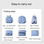 Leichte Sport-Bergsteigertasche Tragbarer, zusammenklappbarer Doppelschulter-Rucksack – Bild 9