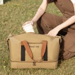 Set Trolley Kurze Reise Reisetasche Nass Und Trocken Trennung Große Kapazität Lagerung Pack – Bild 11