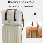 Set Trolley Kurze Reise Reisetasche Nass Und Trocken Trennung Große Kapazität Lagerung Pack – Bild 8