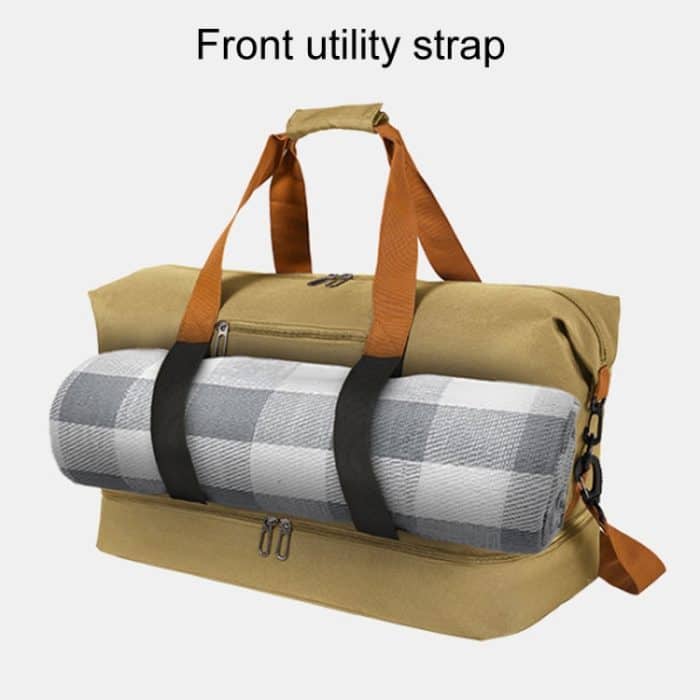 Set Trolley Kurze Reise Reisetasche Nass Und Trocken Trennung Große Kapazität Lagerung Pack – Bild 9