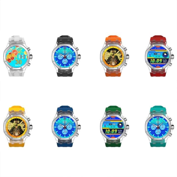 WS-37 1,43-Zoll-AMOLED IP67 wasserdichte Smart Watch mit Gesundheitsüberwachung und Bluetooth-Anruf – Bild 2