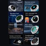 WS-37 1,43-Zoll-AMOLED IP67 wasserdichte Smart Watch mit Gesundheitsüberwachung und Bluetooth-Anruf – Bild 5