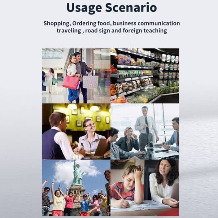 Internationale Version Mehrsprachiges Scannen Offline Intelligenter Simultanübersetzungsstift – Bild 11