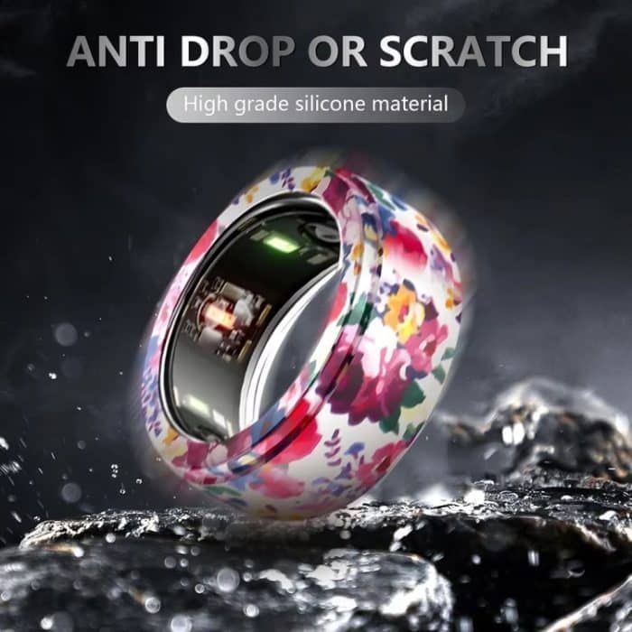 Für Samsung Galaxy Ring / Oura Ring Silikonhülle mit elastischem Druck, kratzfest, S, M – Bild 5