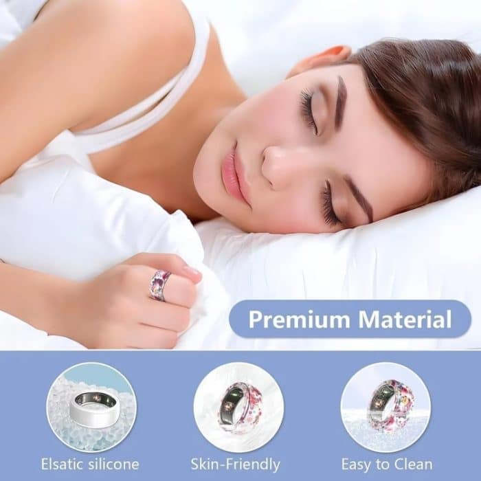 Für Samsung Galaxy Ring / Oura Ring Silikonhülle mit elastischem Druck, kratzfest, S, M – Bild 6