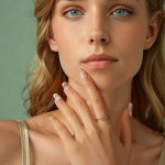 S925 Sterling Silber Kette Quaste Stern offener Ring – Bild 7