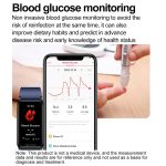 Harnsäure Blutfett Nichtinvasive Blutzucker Herzfrequenz Sauerstoff Temperatur Überwachung Smart Gesunde Sport Armband – Bild 10