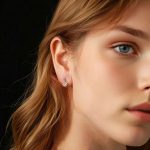 S925 Sterling Silber Platinierte Moissanit Ohrclip Ohrringe – Bild 7