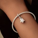 S925 Sterling Silber Platiniert Niedlich Katze Stern Leuchtender Anhänger – Bild 6