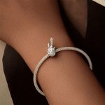 S925 Sterling Silber Platinierter Totenkopf Bass Perlen Anhänger – Bild 6