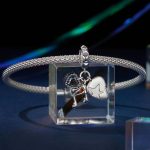 S925 Sterling Silber Platin Note Form Perlen Schmuck Anhänger – Bild 5