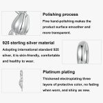 S925 Sterling Silber Platin Romantische und Warme Tulpen Perlen Schmuck Anhänger – Bild 3