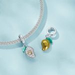 S925 Sterling Silber DIY Mango Armband Anhänger – Bild 2