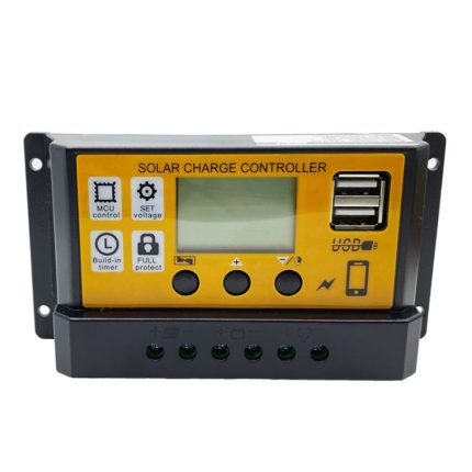 12V/24V Einfache Solar Controller Licht Zeit Steuerung Solar Panel Regler Controller Mit USB, 10A, 20A, 30A