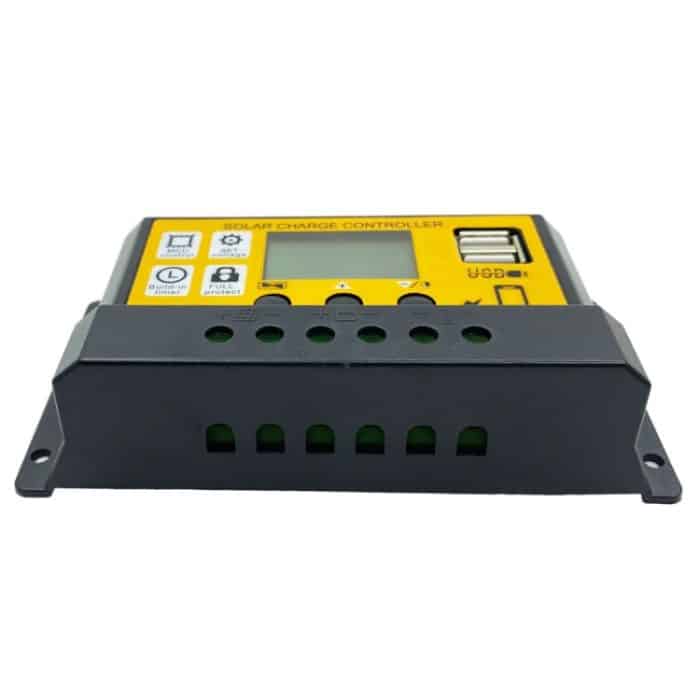 12V/24V Einfache Solar Controller Licht Zeit Steuerung Solar Panel Regler Controller Mit USB, 10A, 20A, 30A – Bild 3