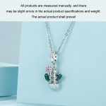 S925 Sterling Silber DIY Wüste Kaktus Topf Anhänger Perlen – Bild 5