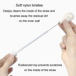 Rotierende Multifunktions-Reinigungsbecherbürste aus Silikon, Flaschensauger, Strohhalm-Reinigungsbürste – Bild 7