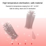Rotierende Multifunktions-Reinigungsbecherbürste aus Silikon, Flaschensauger, Strohhalm-Reinigungsbürste – Bild 10