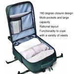 WEIXIER B692 Umhängetasche mit großem Fassungsvermögen, Business-Reise-Computer-Rucksack – Bild 3