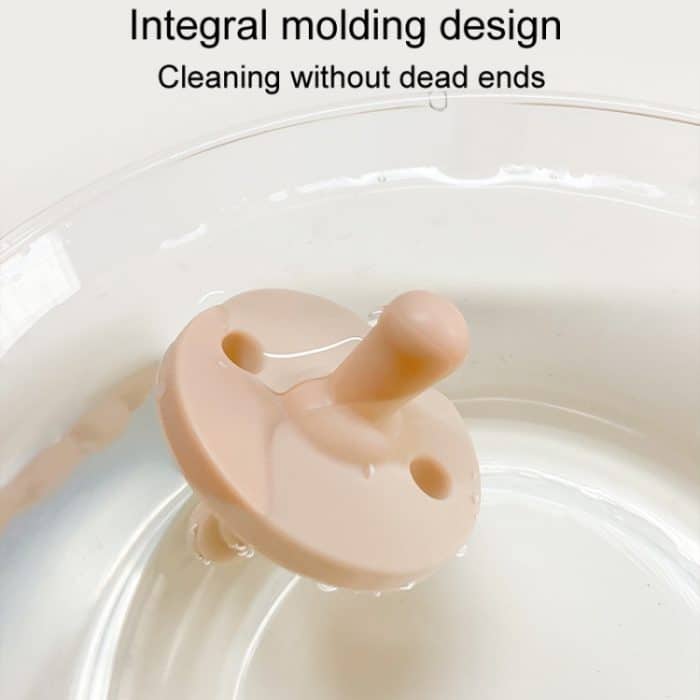 Imitieren Sie die Brust der Mutter mit runden Köpfen, Baby-Schnuller aus Silikon – Bild 4