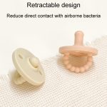 Imitieren Sie die Brust der Mutter mit runden Köpfen, Baby-Schnuller aus Silikon – Bild 7