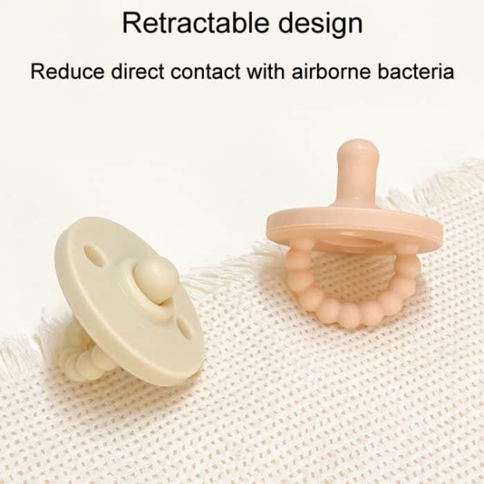 Imitieren Sie die Brust der Mutter mit runden Köpfen, Baby-Schnuller aus Silikon – Bild 7