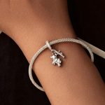 S925 Sterling Silber Platin beschichtet süße Bär Armband DIY Perlen – Bild 6