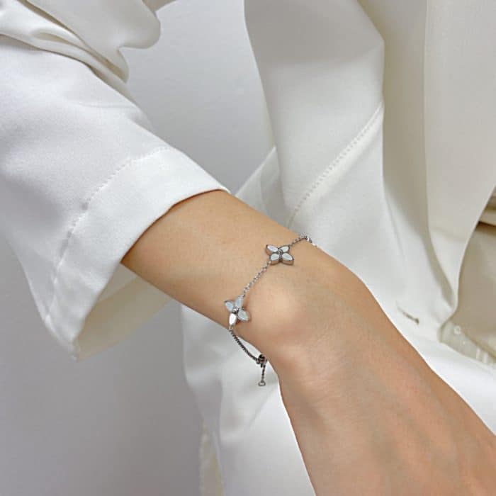 OPK 1400 Perlen-Edelstahlarmband – Bild 2