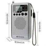 RETEKESS TR106 Tragbares Radio mit Sleep-Timer – Bild 5