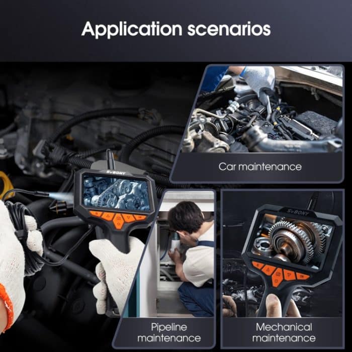 SVBONY SM501 Industrie-Endoskop 2 Megapixel HD 4,3-Zoll-IP67 wasserdichte Sonde – Bild 11