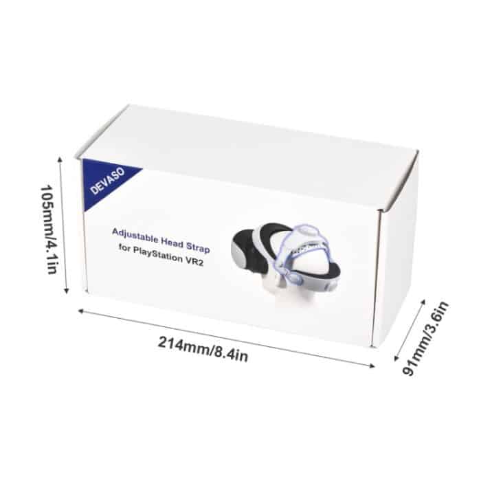 DEVASO Für PlayStation VR 2 Elite-Kopfband, rutschfest, bequem, gewichtsreduzierendes Kopfband, For PlayStation VR 2 ABS – Bild 9