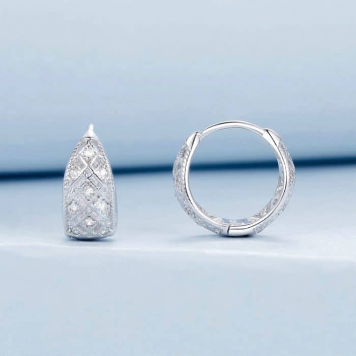 TBD06052779_B2.jpg S925 Sterling Silber Platin Zirkon Vintage Spitze Muster Hohl Ohrringe – Bild 3