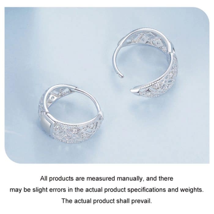 TBD06052779_B4.jpg S925 Sterling Silber Platin Zirkon Vintage Spitze Muster Hohl Ohrringe – Bild 5