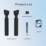 DEVASO Für Meta Quest 3 Spiel Lichtschwert Golf Spiel Verlängerung Pole Baseball Grip Zubehör – Bild 6