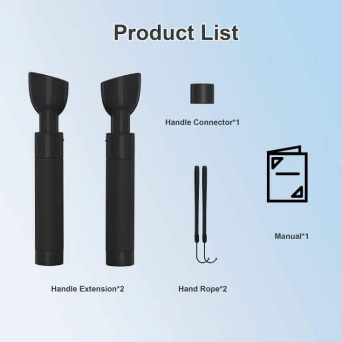 DEVASO Für Meta Quest 3 Spiel Lichtschwert Golf Spiel Verlängerung Pole Baseball Grip Zubehör – Bild 6