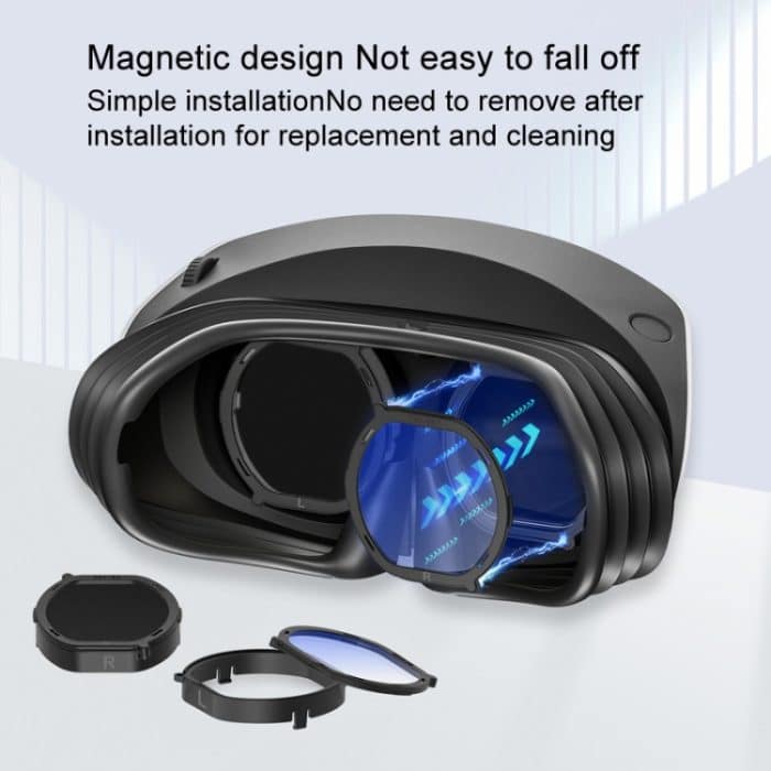 DEVASO für PlayStation VR 2 6-in-1-Magnetbrille, kratzfeste Schutzhülle – Bild 7