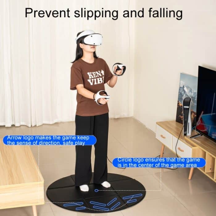 DEVASO VR-Brille, Sportspiel-Simulation, Bodenmatte, Black – Bild 3