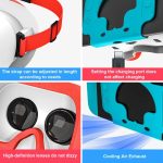 DEVASO Kompatibel Mit Switch/Switch OLED-Spielekonsole VR-Brille, 1127225 – Bild 5