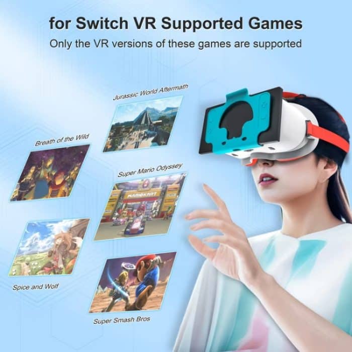 DEVASO Kompatibel Mit Switch/Switch OLED-Spielekonsole VR-Brille, 1127225 – Bild 6